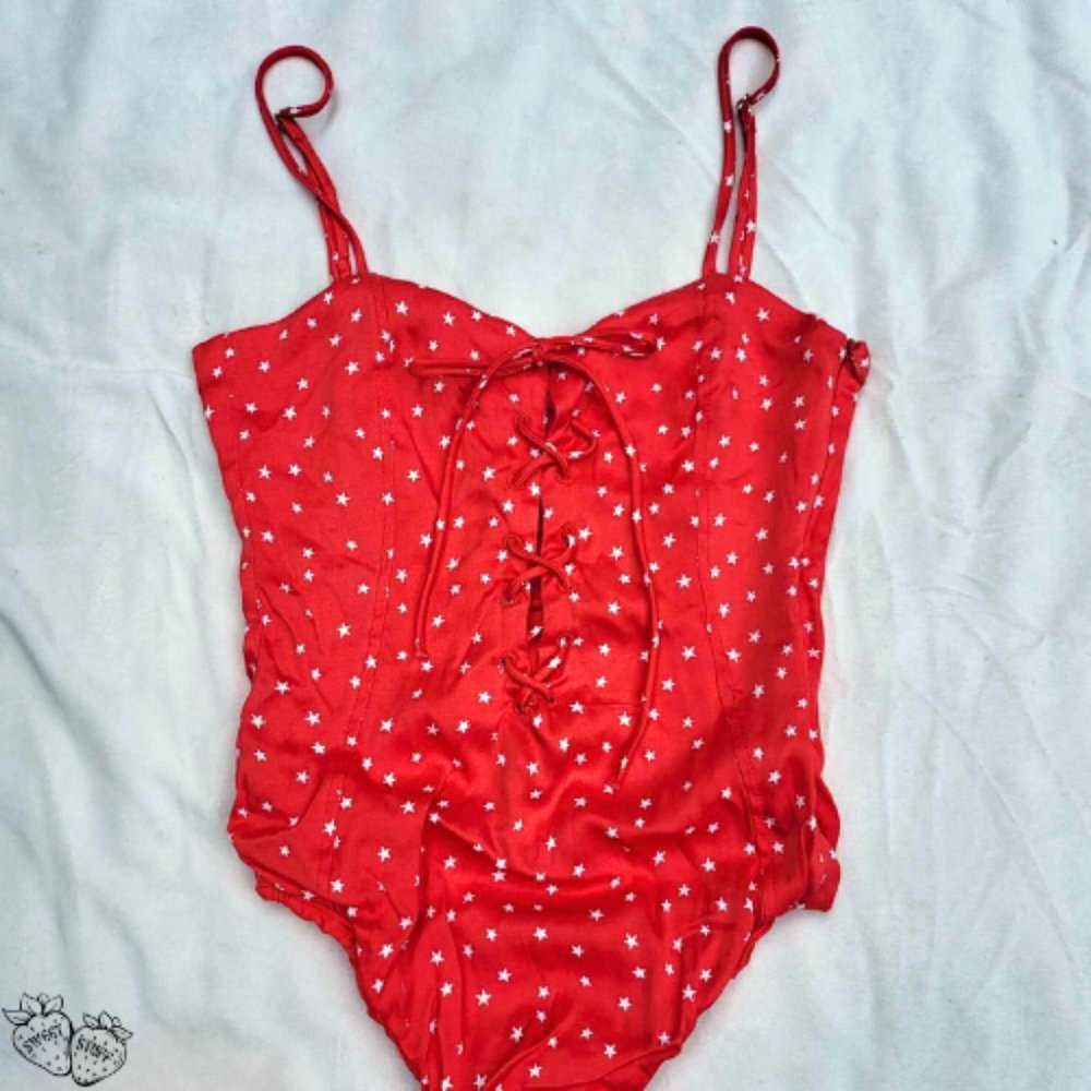 NWOT ⋆ Zara Hi-Cut Onesie 💋